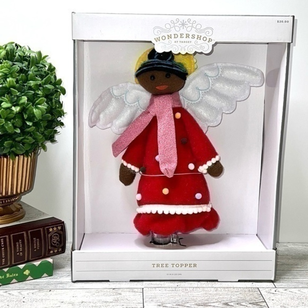 Wondershop Felt Angel Tree Topper NWT